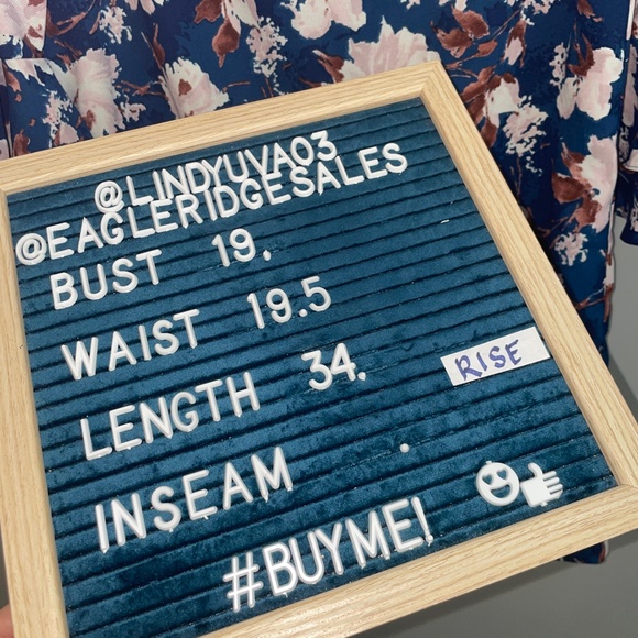 EUC Charles Henry Floral Shift Dress Flounce Ruffle Sleeve Size Medium - Picture 10 of 10